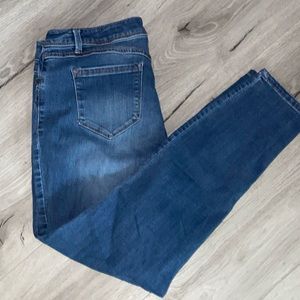 1822 Adrianna Skinny Jeans. Size 14.